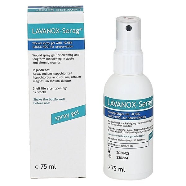 Serag WiessnerLAVANOX-Serag Wundsprühgel und Wundgel (Hydrogele)DocMed GmbH